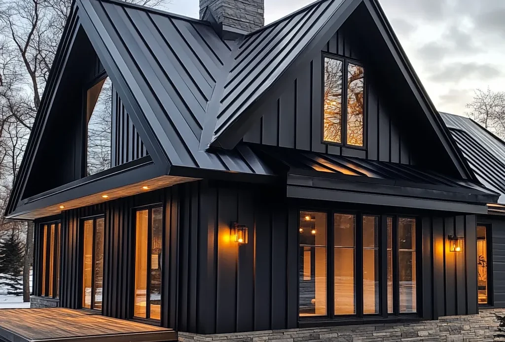 Durable and stylish metal shingles installed by Triumph Roofing, offering a classic look with the benefits of metal roofing in Charlotte