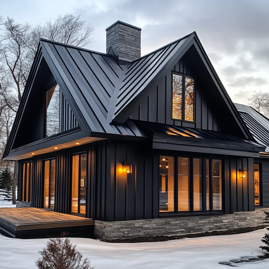 Durable and stylish metal shingles installed by Triumph Roofing, offering a classic look with the benefits of metal roofing in Charlotte