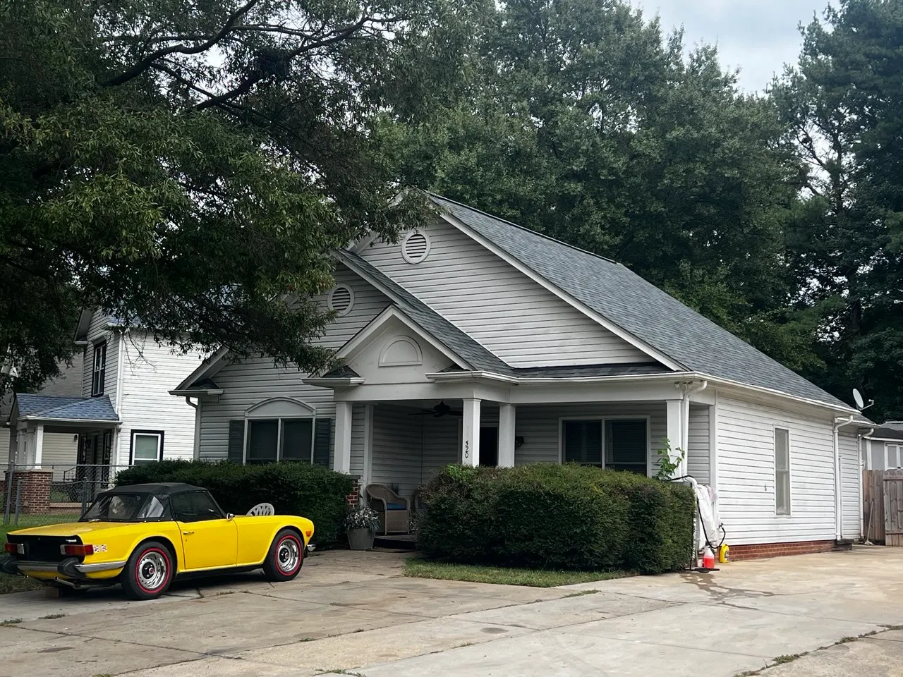 Triumph Roofing team repairing and installing a high-quality roof on a residential property in Indian Trail, NC