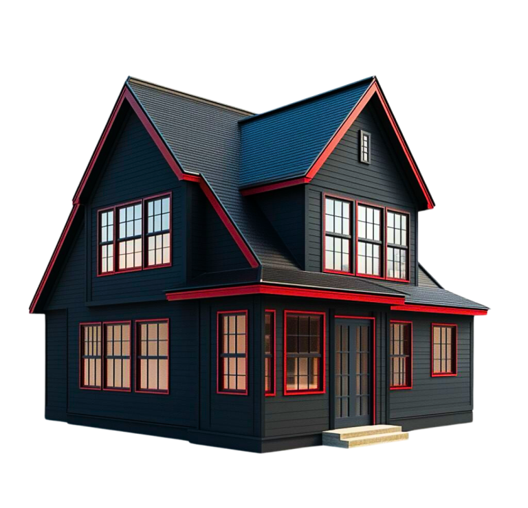 Professional team from Triumph Roofing, a leading roofing company in Charlotte, NC, inspecting a residential roof under clear skies