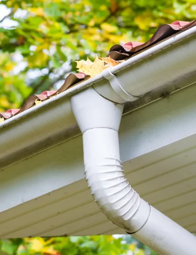 Triumph Roofing gutter installation team serving Charlotte NC and Mecklenburg County