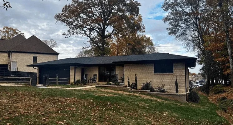 Architectural Shingles Roof Replacement in Charlotte showcasing high-quality materials and expert craftsmanship