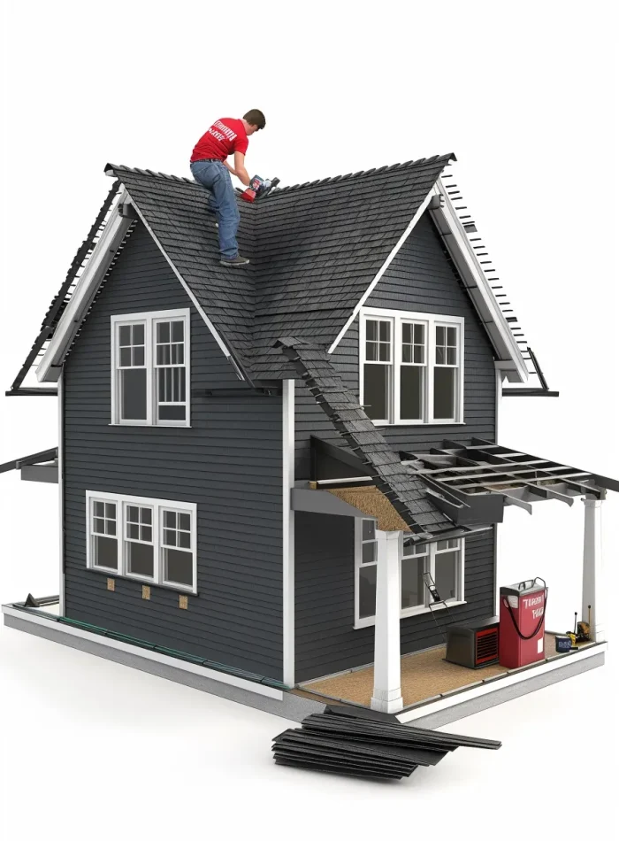 Triumph Roofing team providing expert roofing services in Mooresville, NC, ensuring high-quality craftsmanship and durable roof solutions