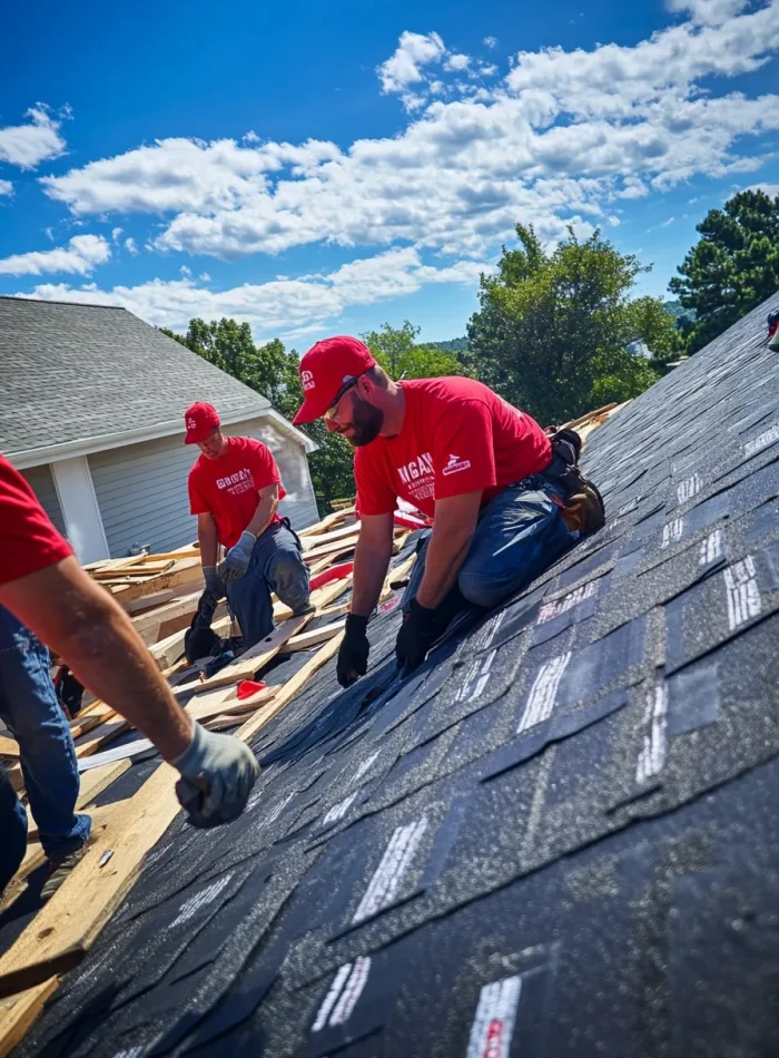 High-quality roofing project completed by Triumph Roofing, the top roofing company in Huntersville, NC, ensuring long-lasting protection
